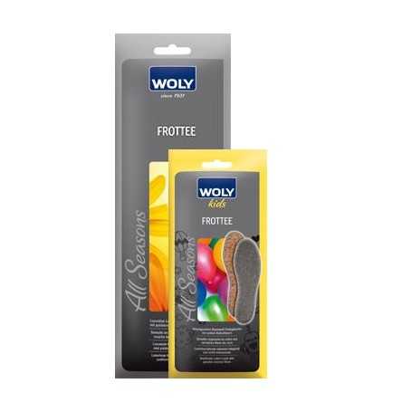 Woly Frotte fuktabsorberande sulor för torra och fräscha fötter hela dagen