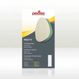 Pedag Pretty halvsula i latex för hygienisk komfort