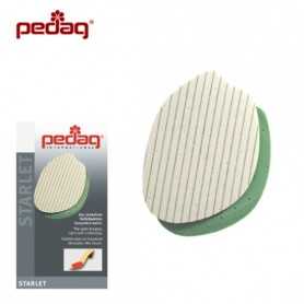 Pedag Starlet Fotkomfort – tåfri halvsula i luftigt latexskum för öppna sko