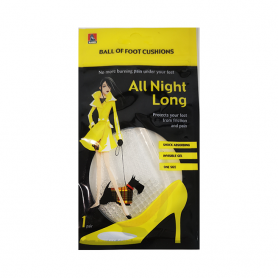 All Night Long Shock Absorbing Gel, gelkuddar som ger stötdämpning för trampdynan och förhindrar fotglidning i skor.