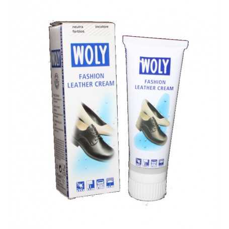 Woly Fashion Leather Cream - Mörk Brun