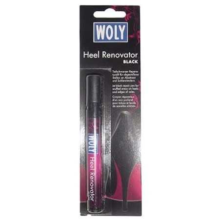 Woly Heel Renovator för reparation av avskavda klackar på high heels.