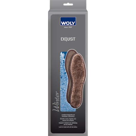 Exklusiva Woly Exquisit lammullsulor med värme och dämpning