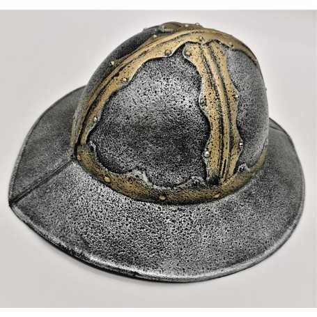 Riddarhjälm i silver för barn med klassisk design