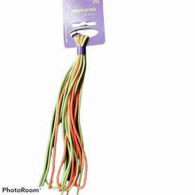 Shoezi runda flerfärgade skosnören 80 cm 2 par sportiga skoband