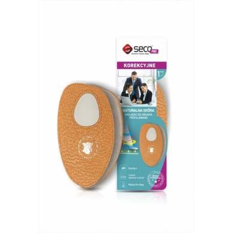 Seco Förfotsinlägg Pelott Halvsula Läder – Avlastar trampdynan och ger komfort