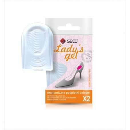 Gel hälkuddar för hälsporre – tunna, självhäftande och stötdämpande.