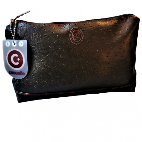 Necessär Casuelle konstläder 33 x 18 x 8 cm rymlig sminkväska med flera fack