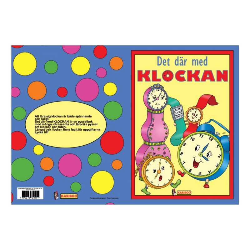 Kariboo barnbok Det där med klockan