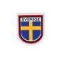 Bildekla Klistermärke Stickers Sverige flagga