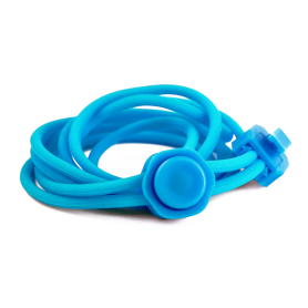 Ljusblåa No-tie snörning med justerbart lås, idealiskt för aktiva livsstilar.