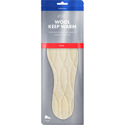2GO Wool Keep Warm Ullsulor Dam – Tunn, varm ullsula med korklager