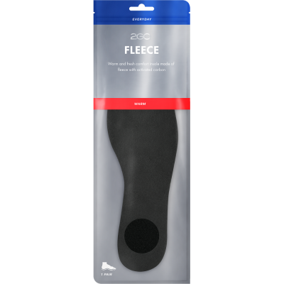 2GO Bandi Fleece Barn – mjuk och varm barn-sula med fleece, aktivt kol och stötdämpande latex