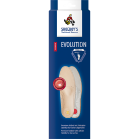 Shoeboys Evolution Stability ortopedisk sula för låga fotvalv.