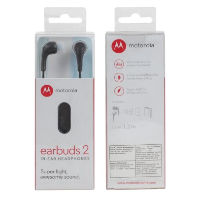 Motorola Earbuds 2 In-Ear Headphones