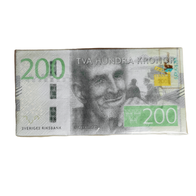 Servetter 200-Kronorssedlar