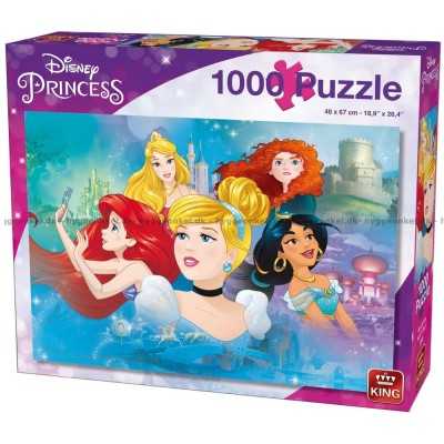 Disney Prinsessor Pussel 1000 Bitar