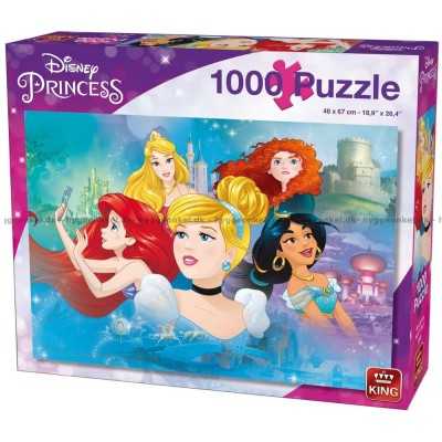 Disney Prinsessor pussel med 1000 bitar