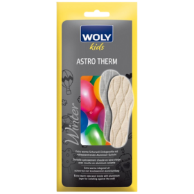 Woly Astro Therm Ullsulor Barn – Varma barnsulor med ull och aluminium