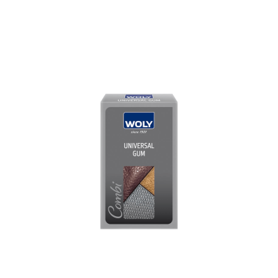 Woly Universal Gum fläckborttagare för mocka, skinn och textil.