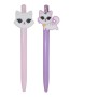 Bläckpennor Katter 2-pack – Svart Bläck med Söta Kattmotiv
