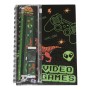 Notebook Skrivset Video Games A5
