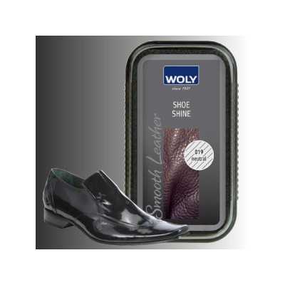 Woly Shoe Shine Mini kompakt skoputs för snabb glans och omedelbar lyster för alla skor