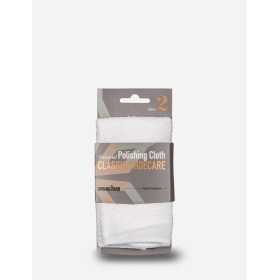 Vit putsduk Springyard Universal Polishing Cloth, 30x30 cm, för polering och rengöring av skor.