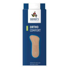 3/4-inläggssula med stödjande T-pelott för komfort och avlastning – Shoeboy’s Ortho Comfort