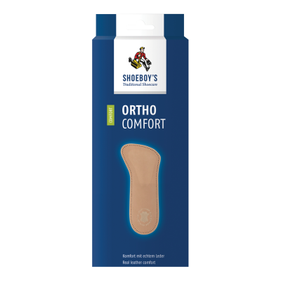 3/4-inläggssula med stödjande T-pelott för komfort och avlastning – Shoeboy’s Ortho Comfort