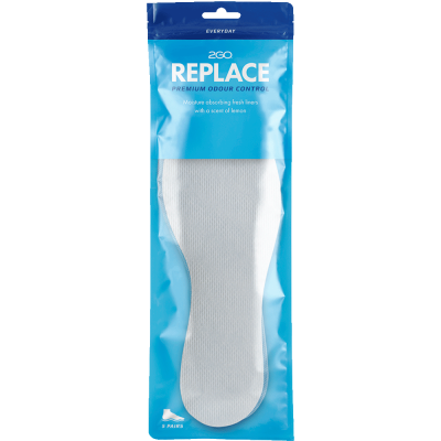 Bandi/2GO Replace Hygiensulor – ultratunna, fuktabsorberande sulor med citrusdoft