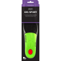 2GO Gel Sport-Stötdämpande sulor för optimal stöd. Håller foten på plats.