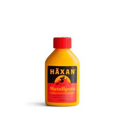 Häxan Metallputs – Effektiv polish för koppar, mässing, krom och rostfritt stål