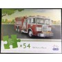 Pussel brandbil med 54 bitar