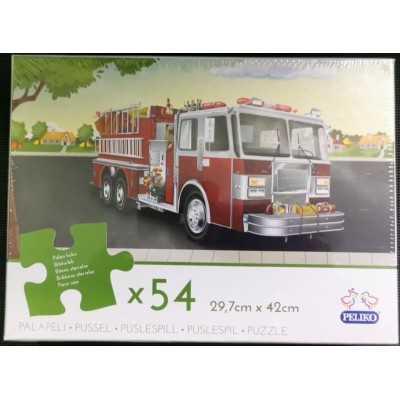Pussel brandbil med 54 bitar