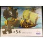 Pussel pirater med 54 bitar