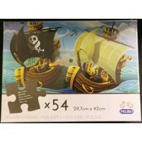 Pussel pirater med 54 bitar