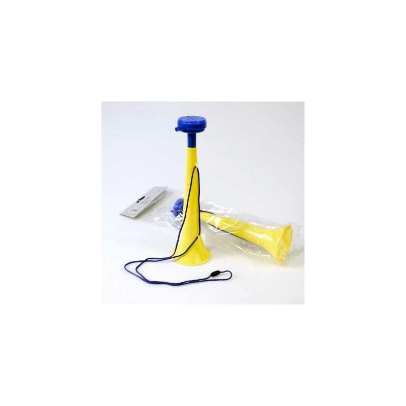 Partytuta Blå-Gul 28 cm - Festligt Ljud för Fester och Sport