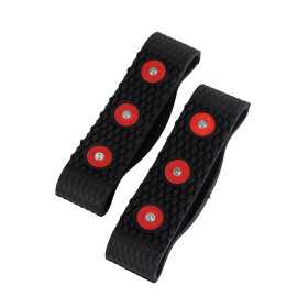 azzezo quick grip broddar – halkskydd med utbytbara metalldubbar för säkra steg på is och snö