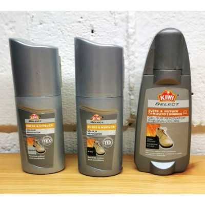 Kiwi Renovator – Effektiv mocka- och nubuckrengöring i olika färger