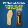 Woly Comfort Svart Läder Unisex