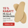 Woly Comfort Svart Läder Unisex