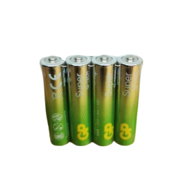 GP Super AA Alkaline Batterier 4-pack – Långvarig prestanda med 1.5V spänning.