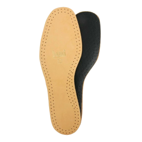 Högkvalitativa lädersulor i udda storlekar – vissa med korkundersida