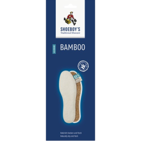 Shoeboy’s Bamboo inläggssula i bambuviskos och kokosfiber – storlek 46