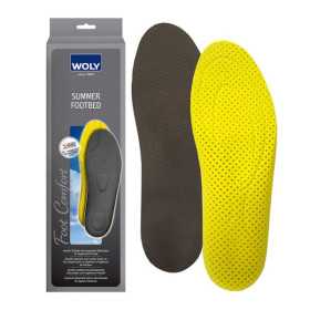 Woly Summer Footbed – inläggssula med silvertråd för fräschare fötter, storlek 42