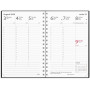 Spiralbunden Kalender Prestige 2026 med timindelning