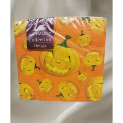 Harmony Collection Halloween servetter 33×33 cm – 20 st (olika motiv)