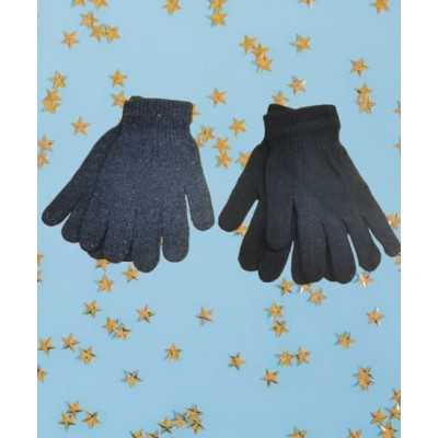 magiska stickade handskar för tjejer och killar i töjbart material