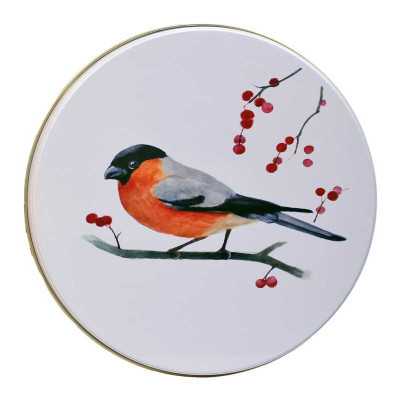 Spislock fågelmotiv – 2 förpackningar med totalt 8 lock i olika storlekar